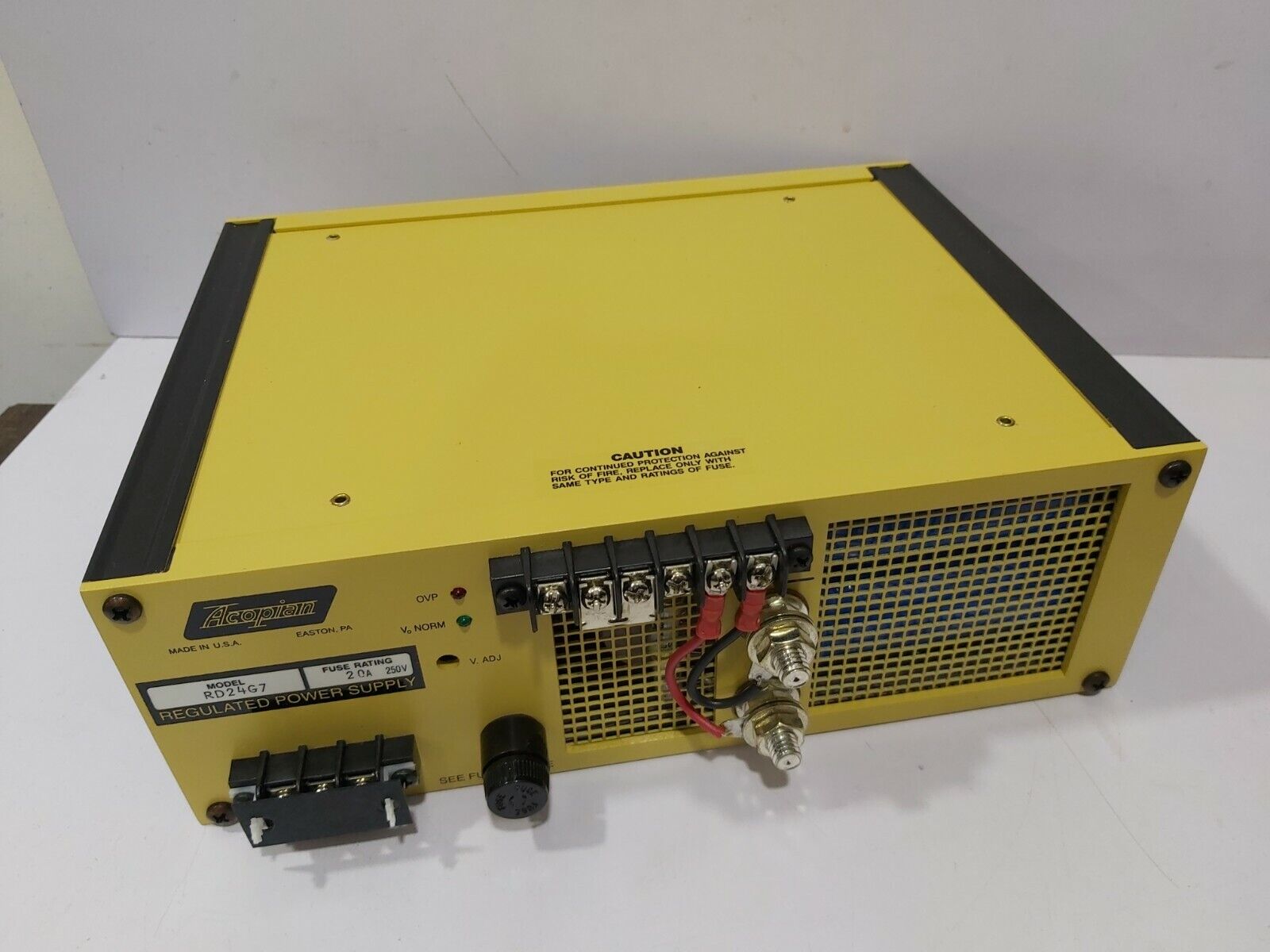 ACOPIAN RD24G7 REGULATED POWER SUPPLY 