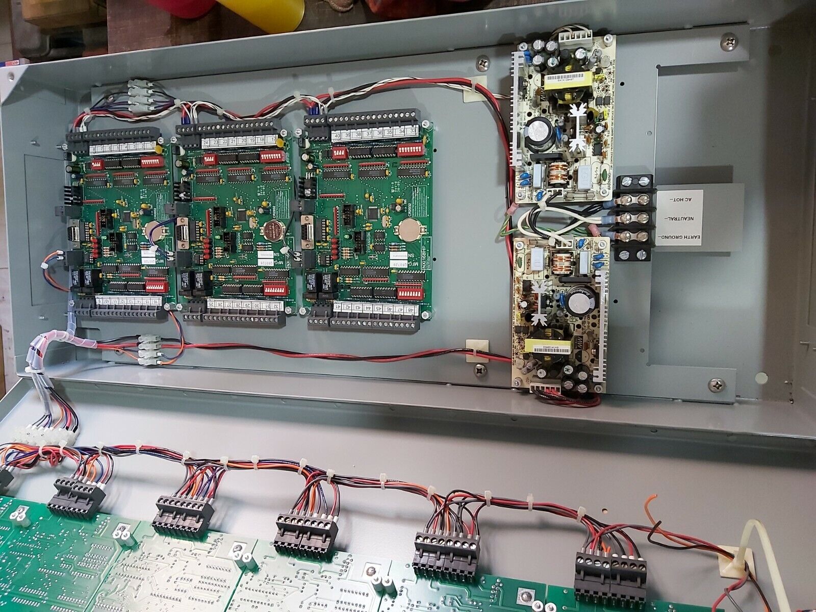 VISICOMM INDUSTRIES NX48C-2B ENGINE ALARM PANEL 