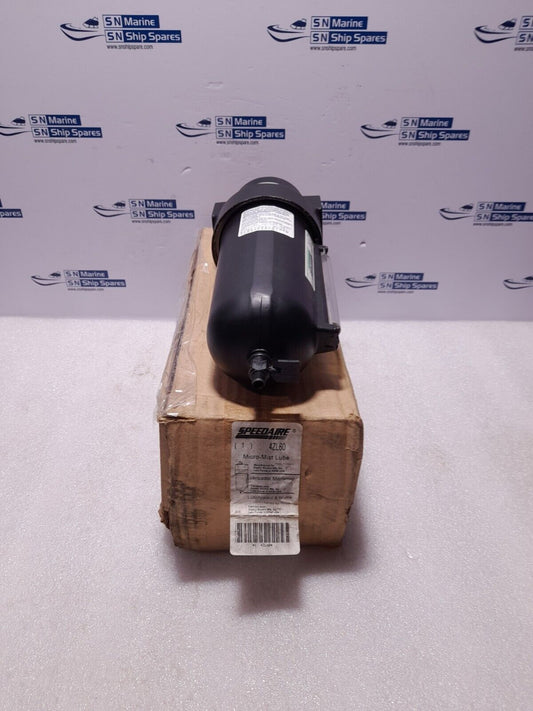 Speedaire 4ZL60 Air Line Lubricator Inlet 250 PSIG 17 Bar Max Outlet 175◦F 80◦C