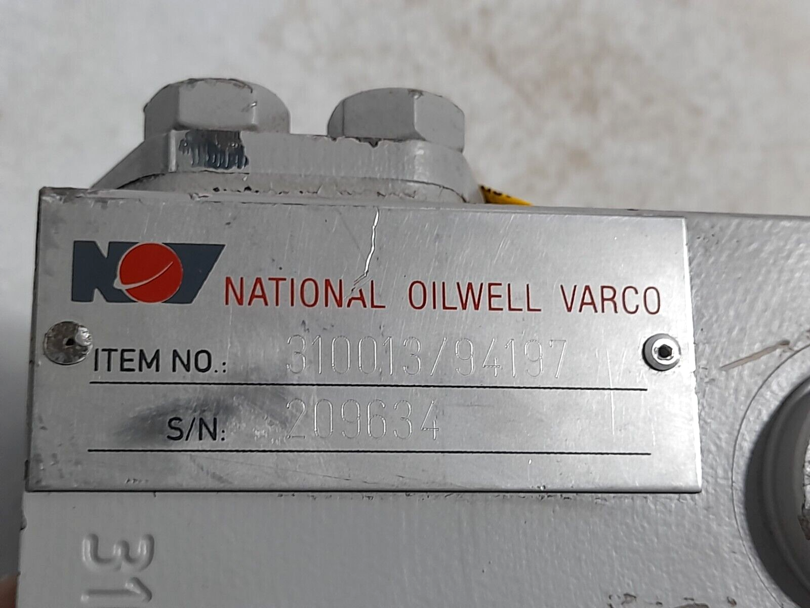 Parker NOV 310013/94197 NOV Hydralift 94197+71 Load Control Valve Cartridge 3100