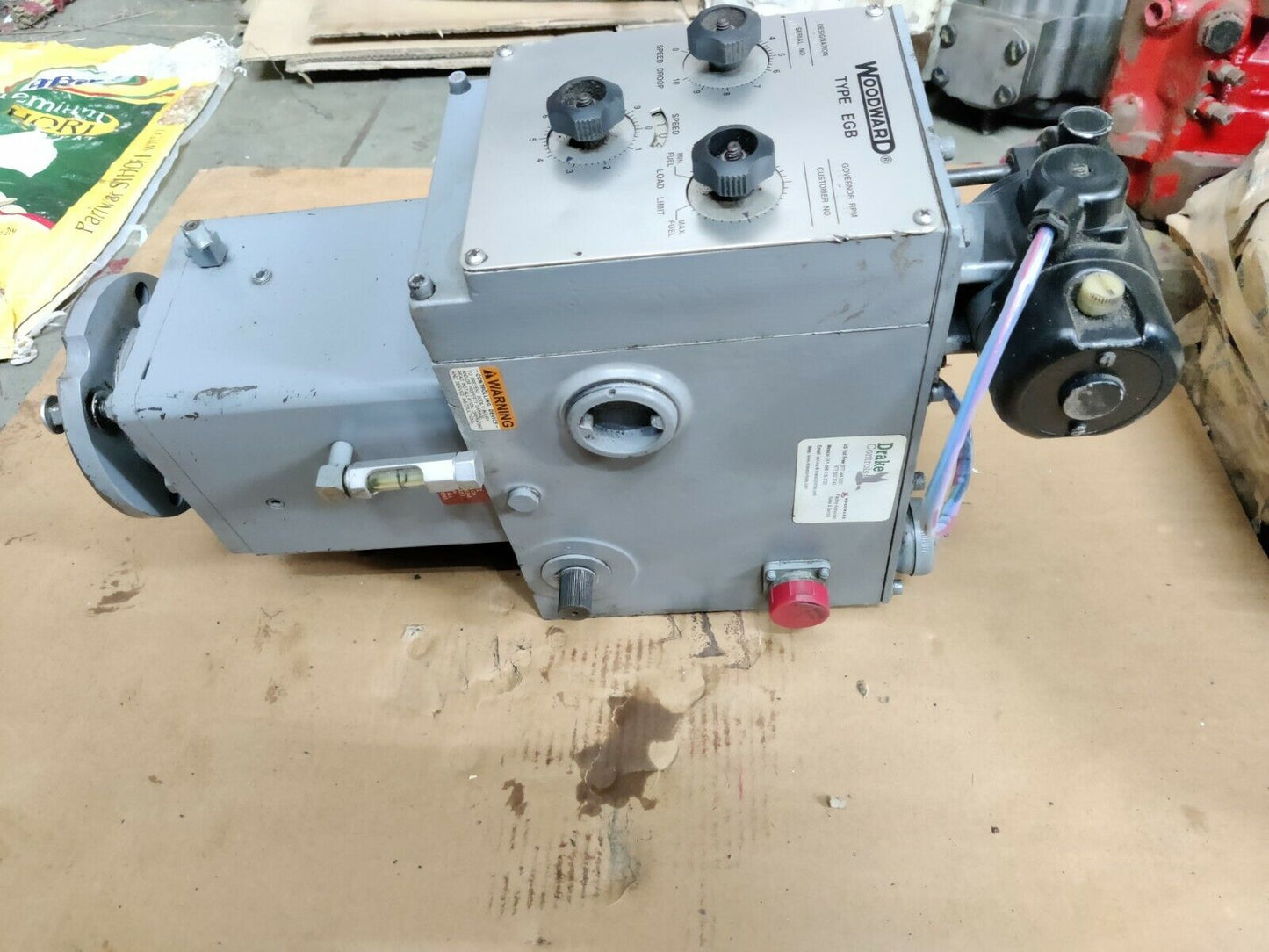 WOODWARD EGB 8241-943DC RPM-436-1036 GOVERNOR