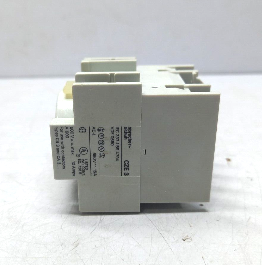 Sprecher Schuh CZE 3 Timer 1.8-180s 660V~ 16A CZE3