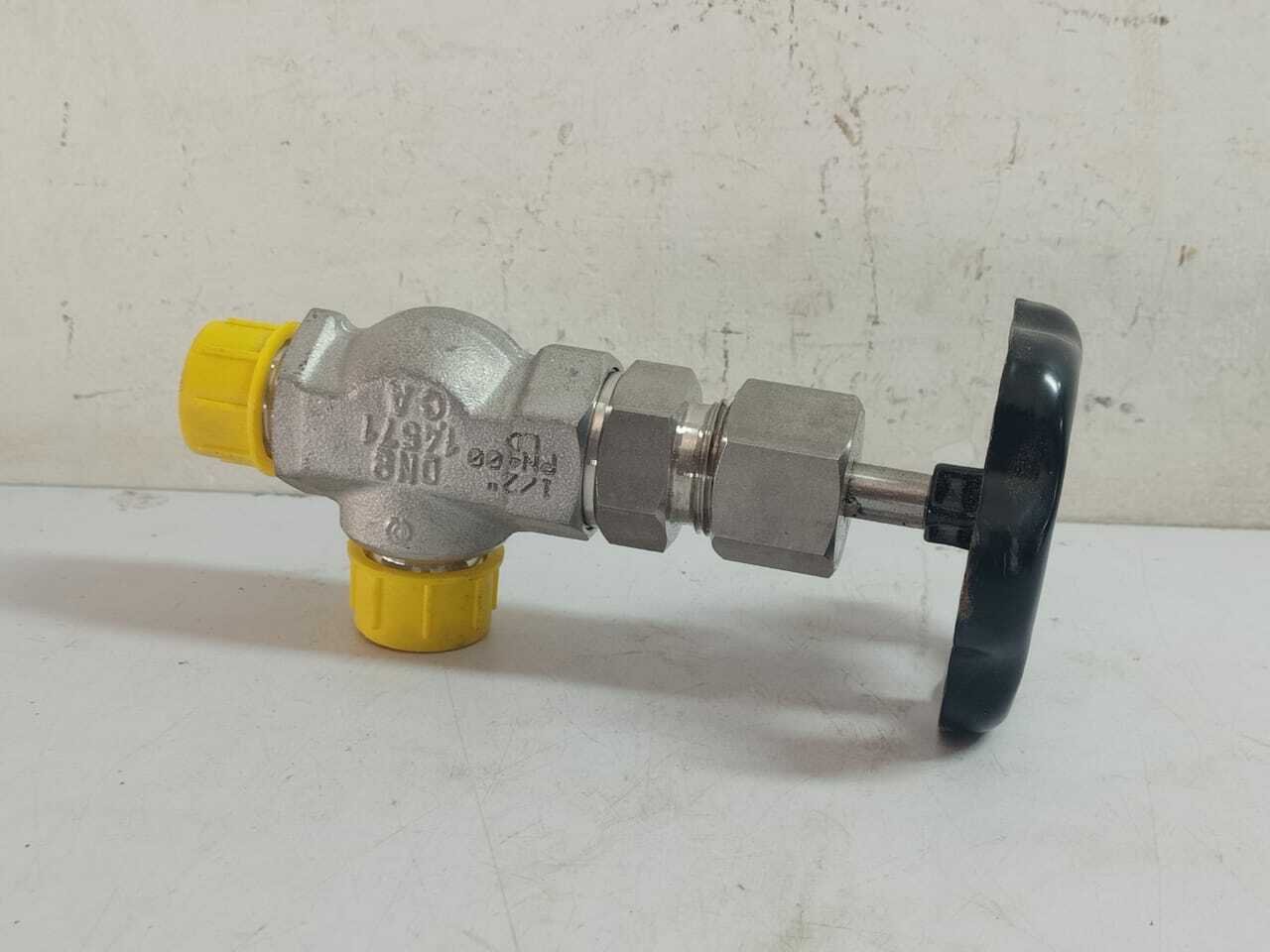Aker 21024260 High Pressure Valve 1/2” PN400 LD DN8 1.4571 GA 