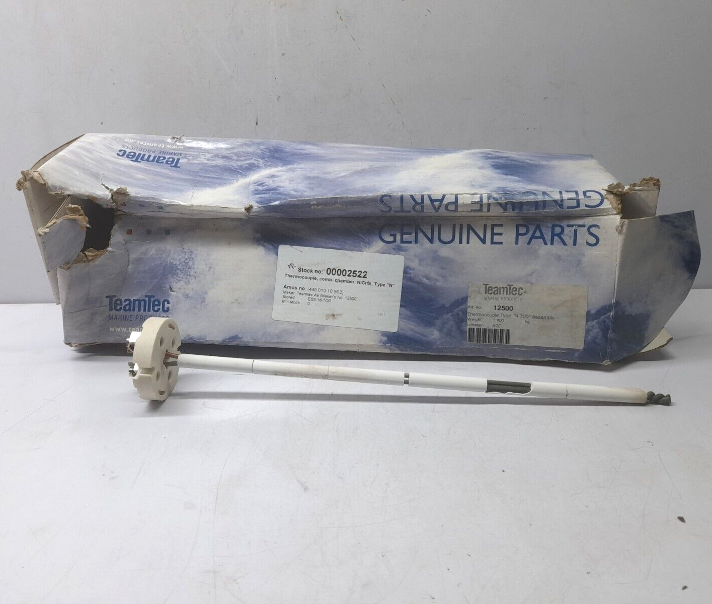 Teamtec N-300 Assembly Thermocouple