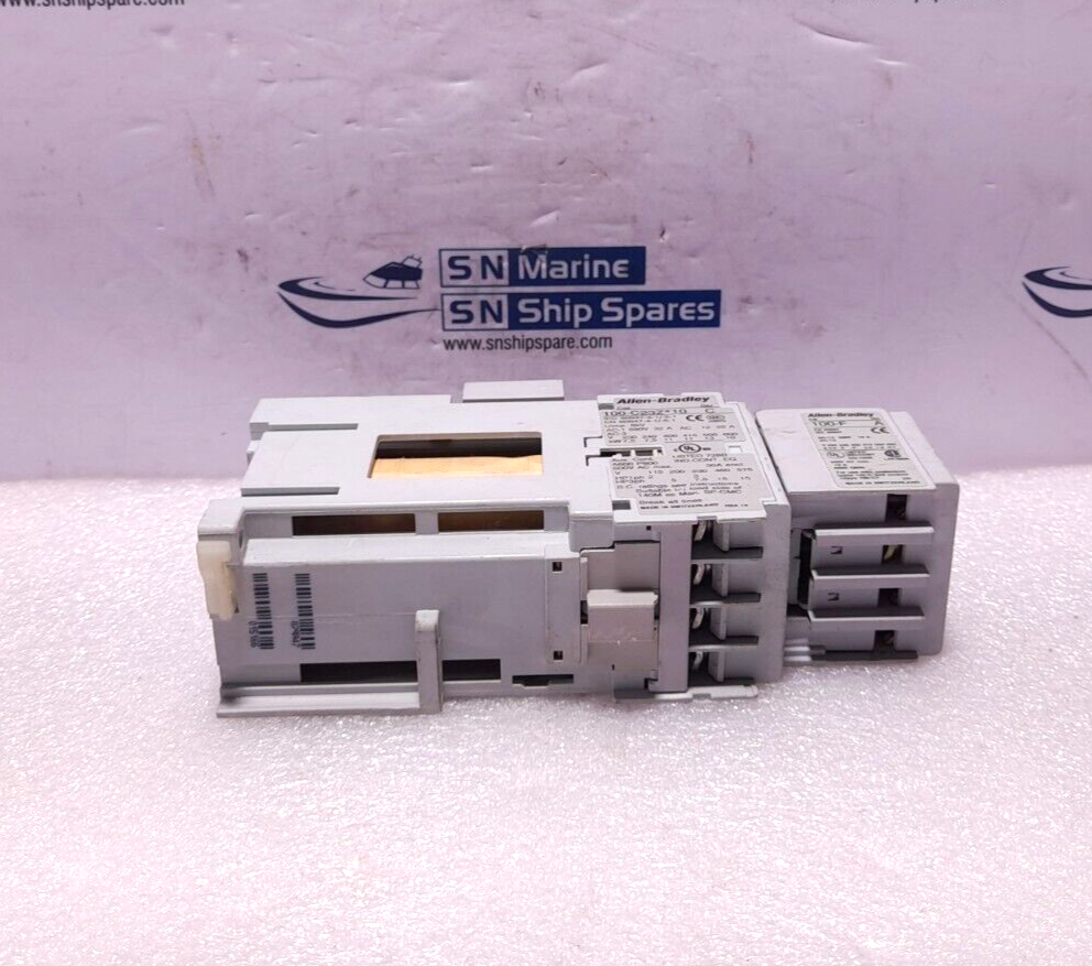 Allen Bradley 100-C23Z*10 Ser C Contactor 24VDC With 100-FA22 Ser A Auxiliary Co