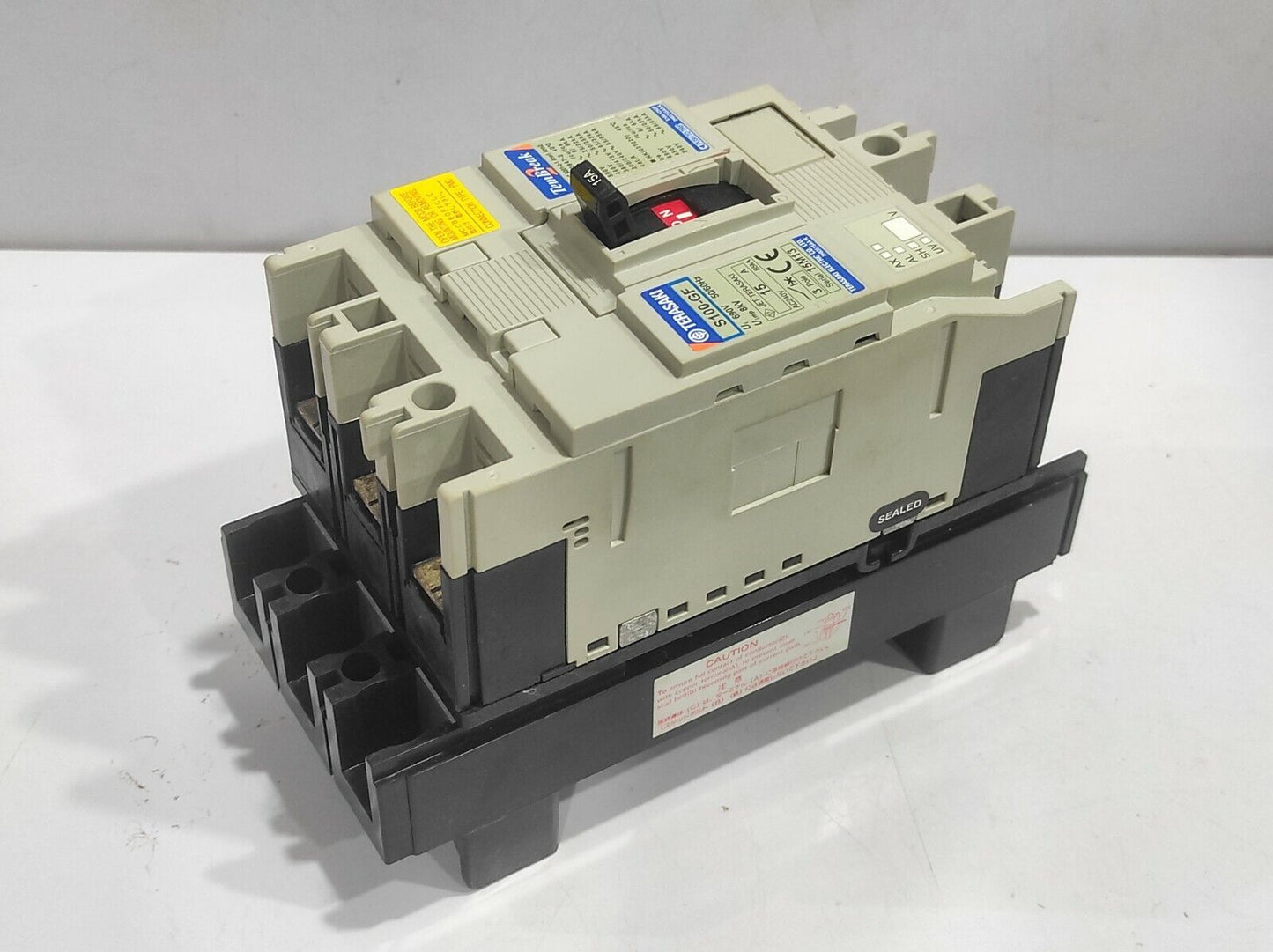 Terasaki S100-GF TemBreak Circuit Breaker 3P 15A PMC 50/60Hz / S100GF