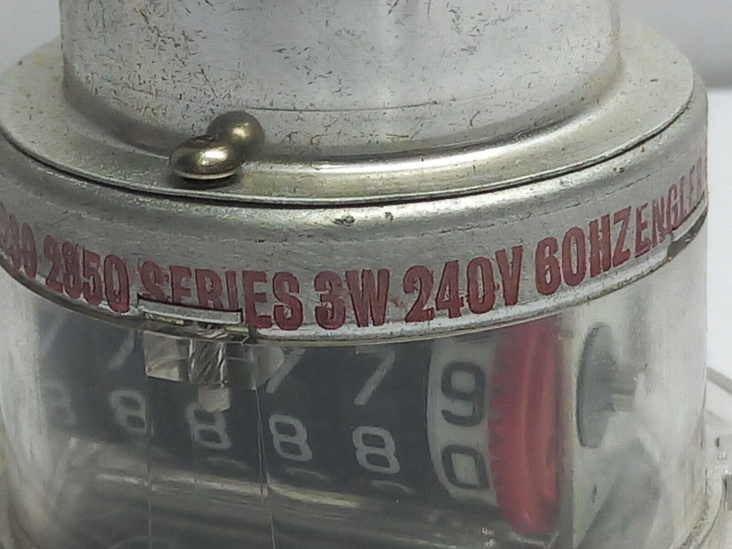 Stemco Engler 710-0014 Hour Counter Redington 240V 60Hz Hour Meter E44976