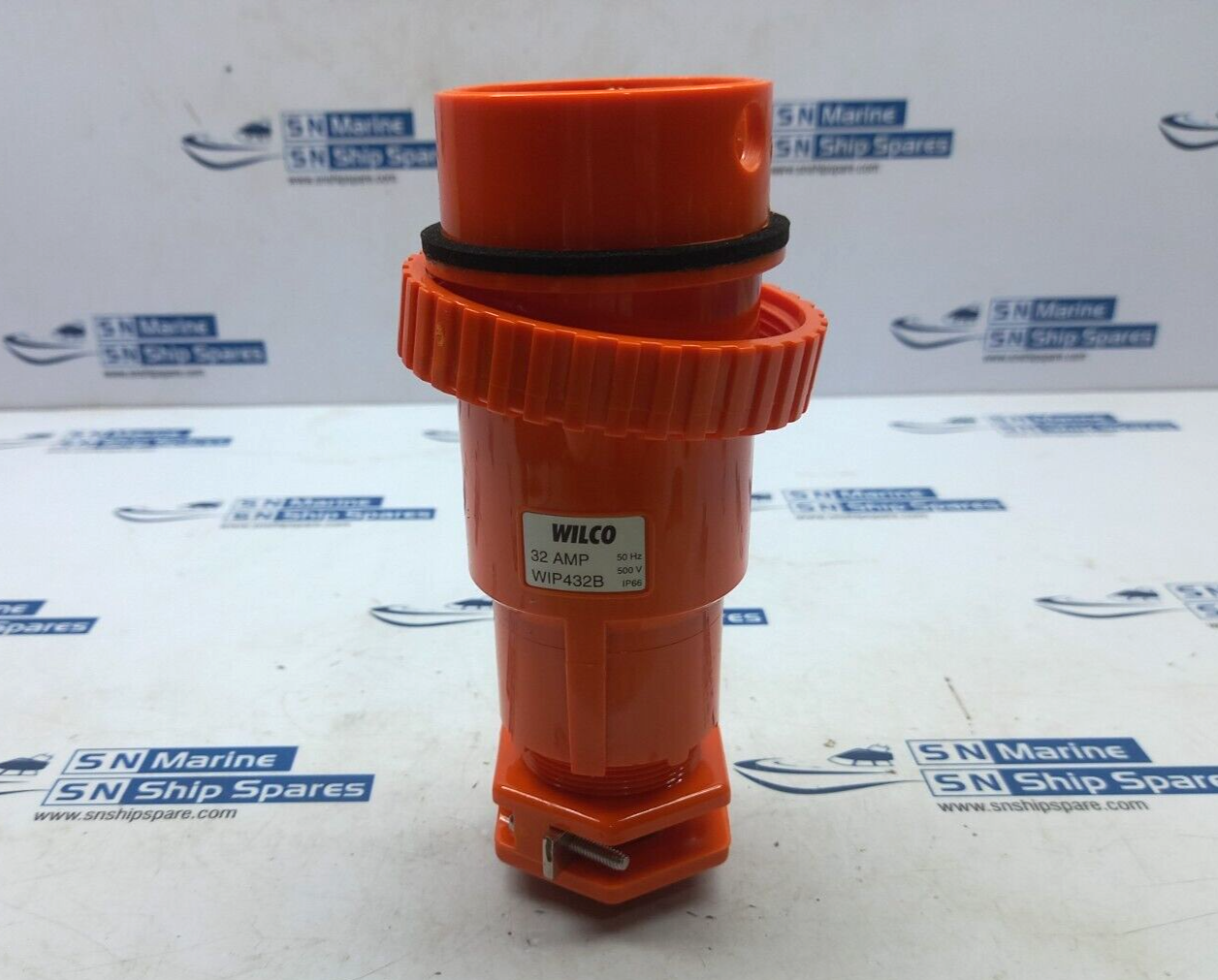 Wilco WIP432B Straight 4Pin Electrical Plug 32A 500V 50Hz Schneider Electric