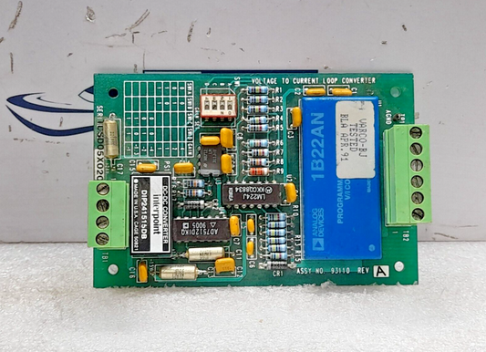 93110 Rev. A Voltage To Current Loop Convertor