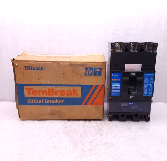 Terasaki XS400CS Tembreak Circuit Breaker 300A 3P AC600V DC250V