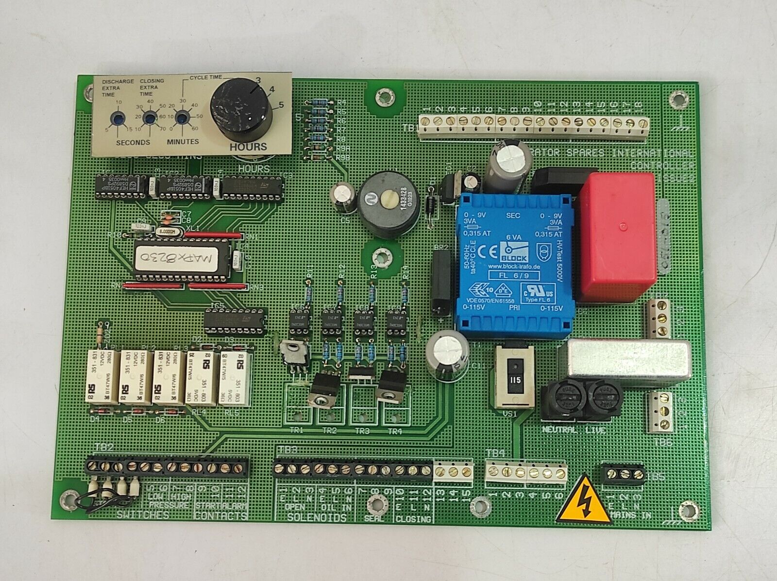 Seperator Spares International SSI-051 Issue2 Controller PCB SSI051