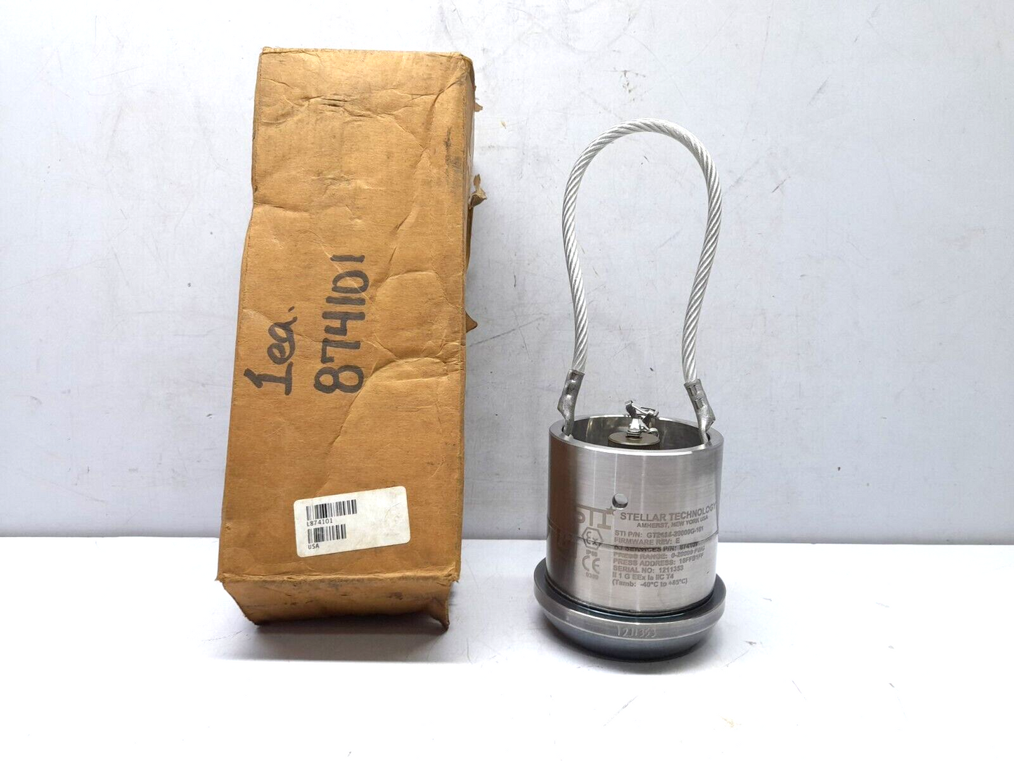 STI Stellar Technology GT2414-20000G-101 Pressure Transducer Firmware Rev E