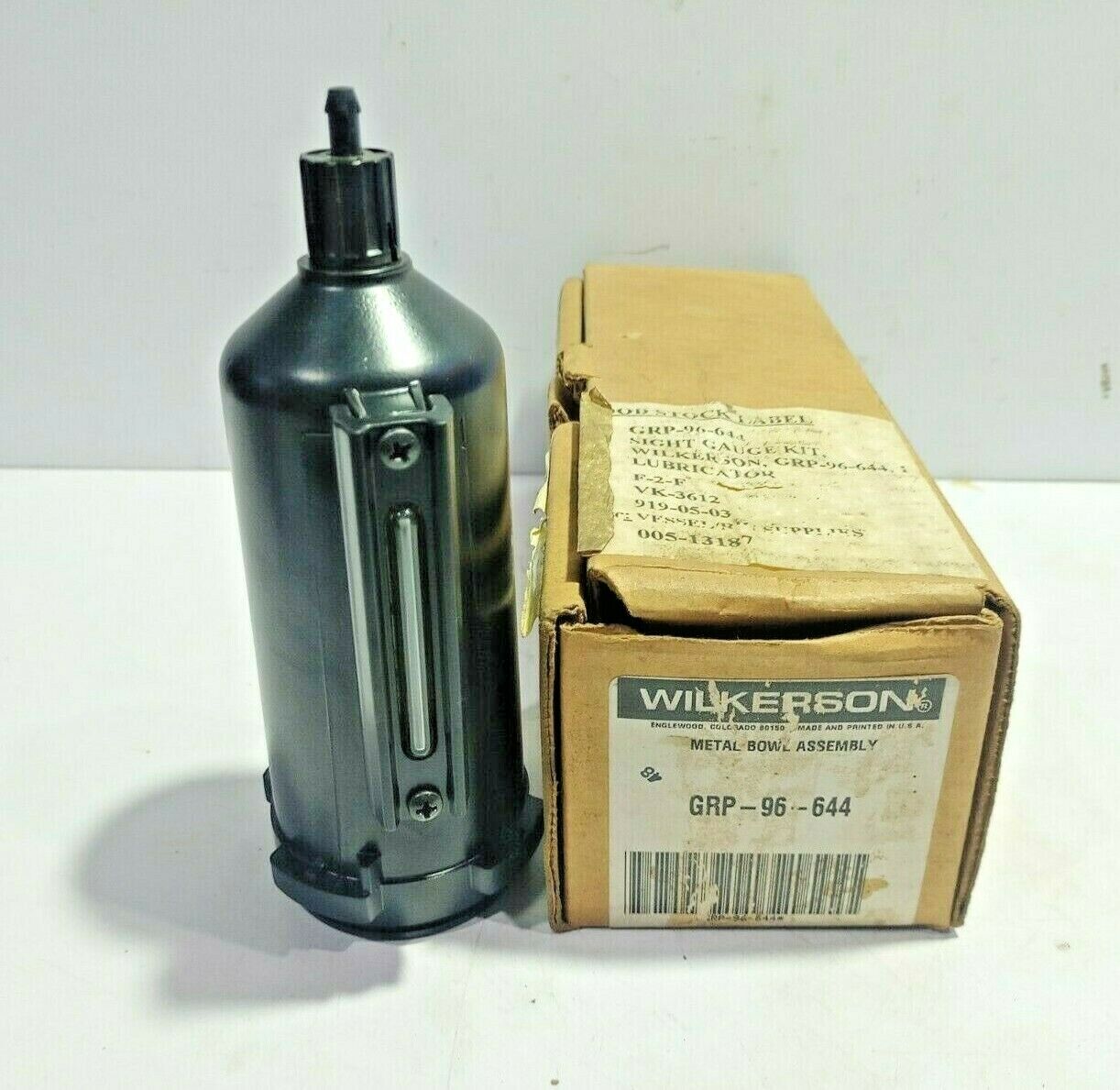 Wilkerson GRP-96-644 Metal Bowl Assembly GRP96644 