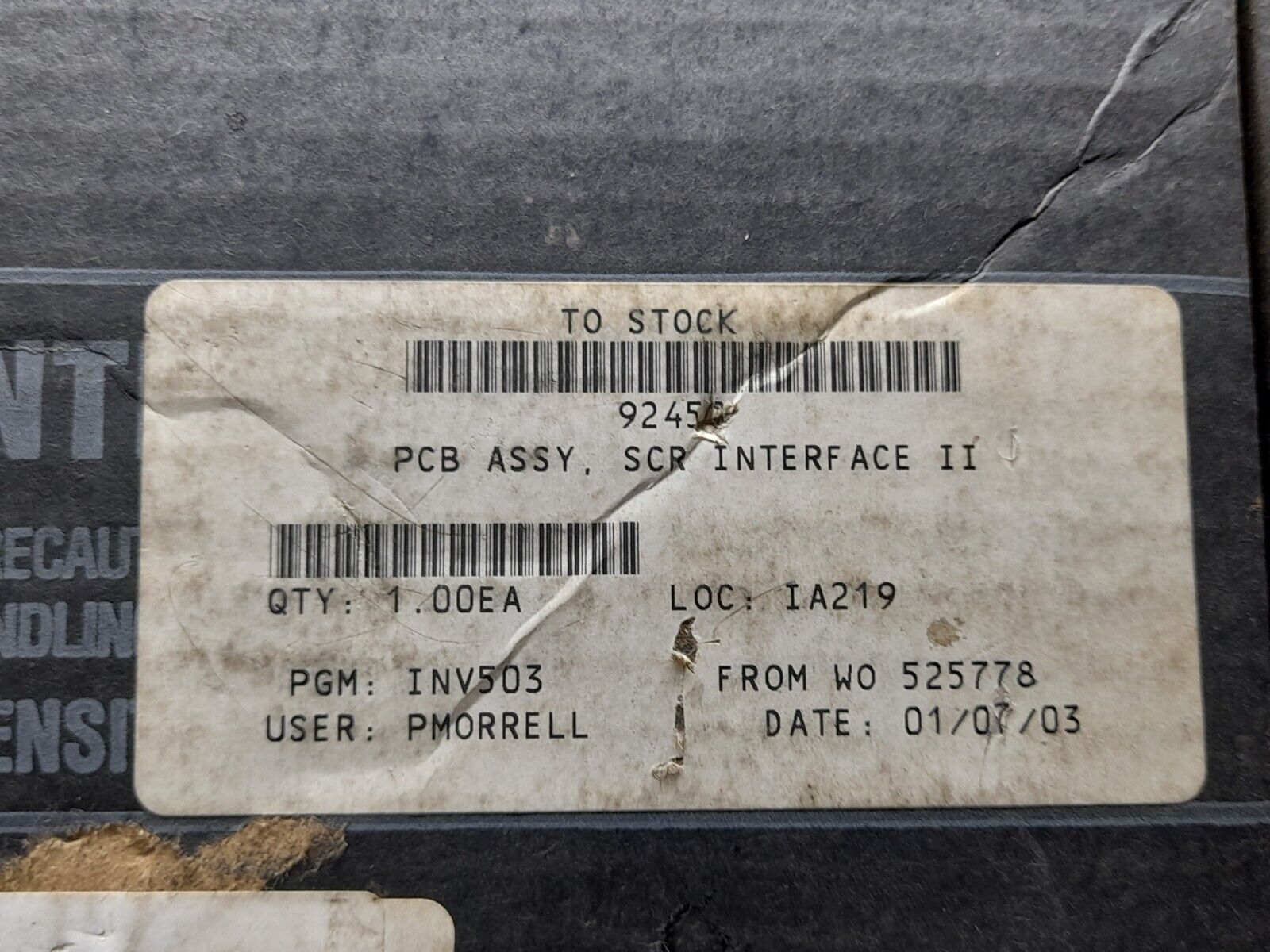 Varco Drilling Systems 87920 Rev F SCR Interface PCB 92450