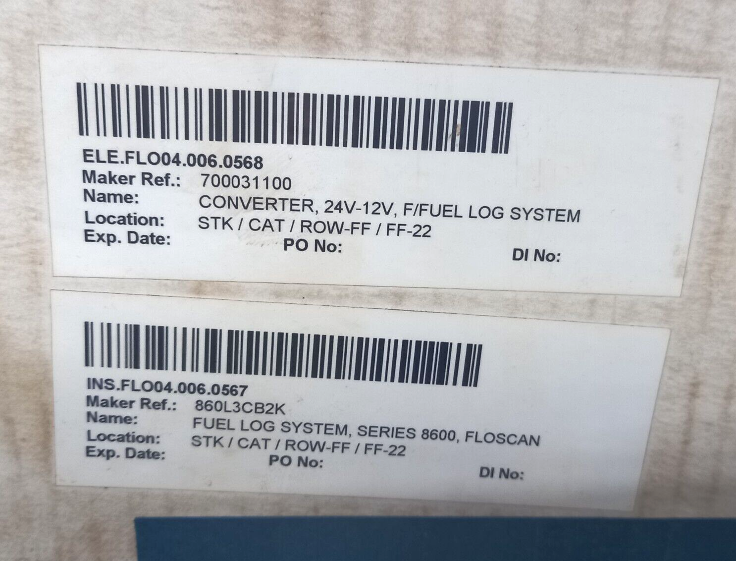 Floscan Series K Diesel Fuel Flow Monitoring System 860L3CB2K Series 8600