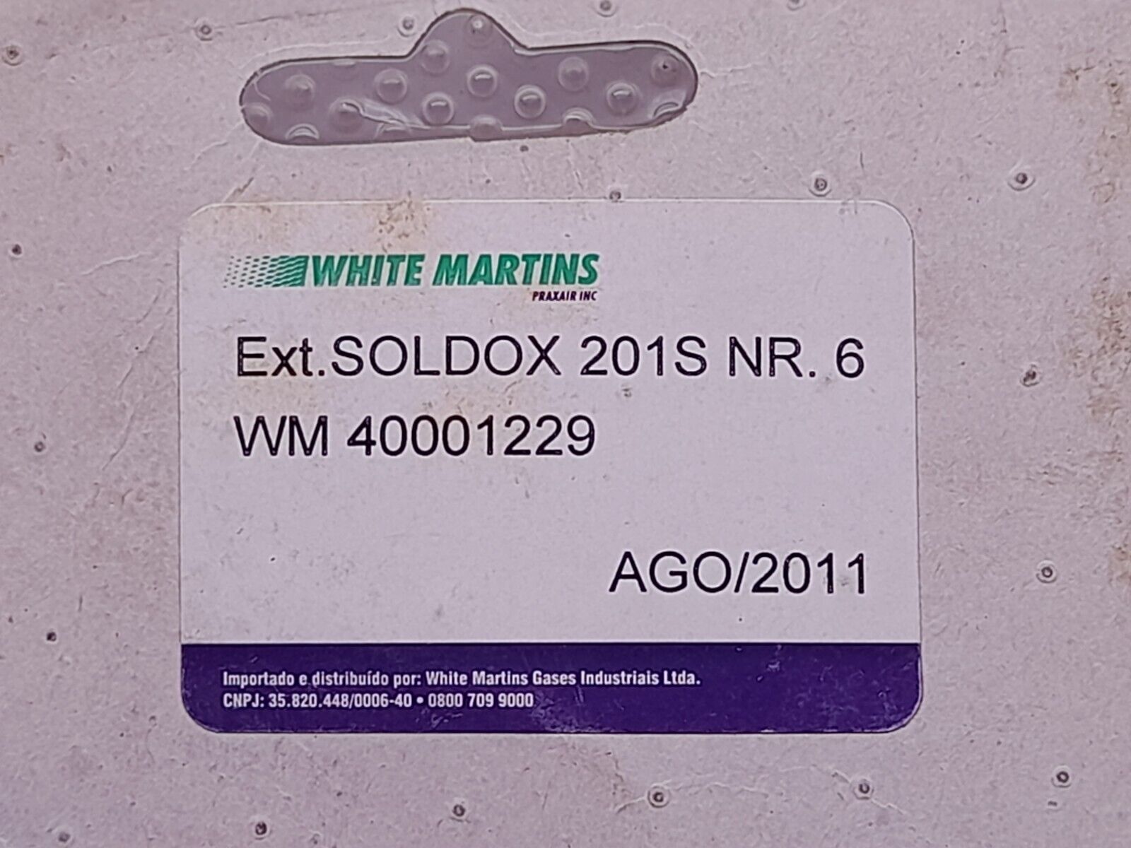 White Martins 40001229 Soldox Extension 201S NR.6