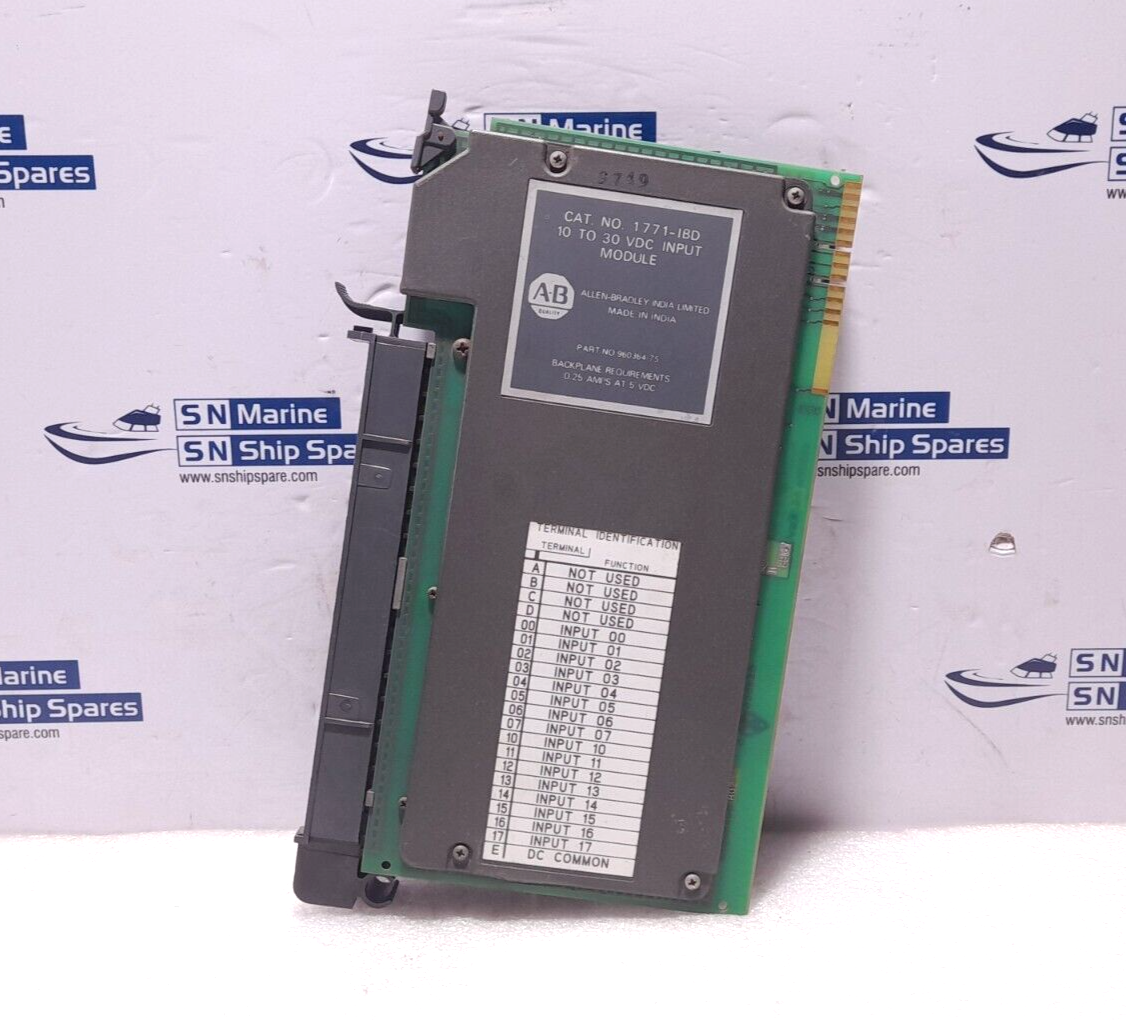 Allen Bradley 1771-IBD 10 To 30 VDC Input Module 960364-75