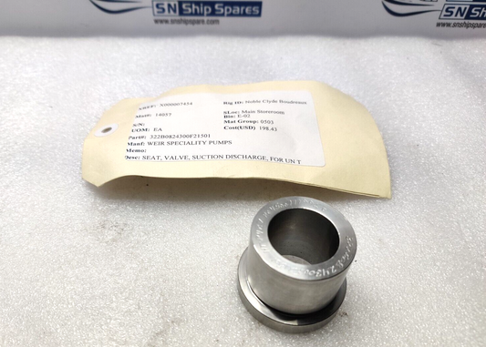 Weir 322B0824300F21501 Discharge Function Valve Sheet 10Pcs In Lot