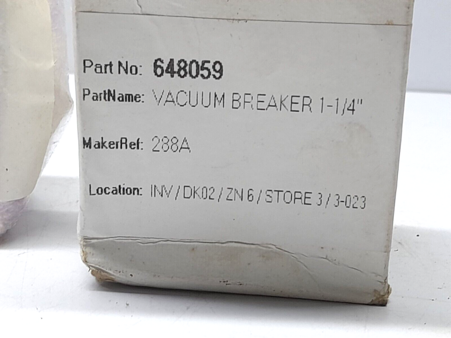 Watts ¾” 288AC Brass Anti-Siphon Vacuum Breaker EDP # 0339990 59-49-SA ASSE-1001