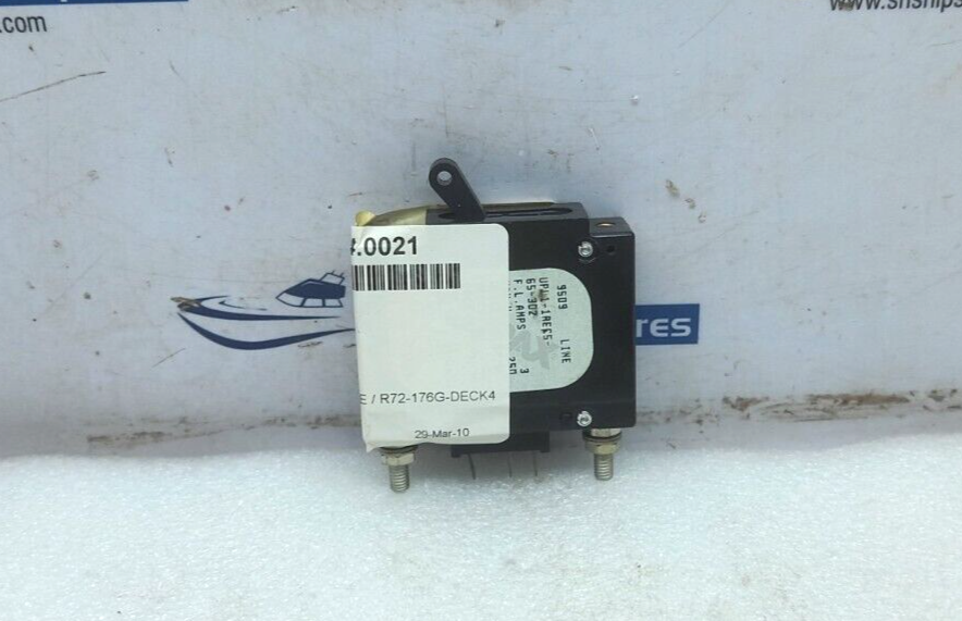AIRPAX 65-302 3 F.L. Amps Max-250V Circuit Breaker Vogt Hoshizaki 12A 7515 E 05