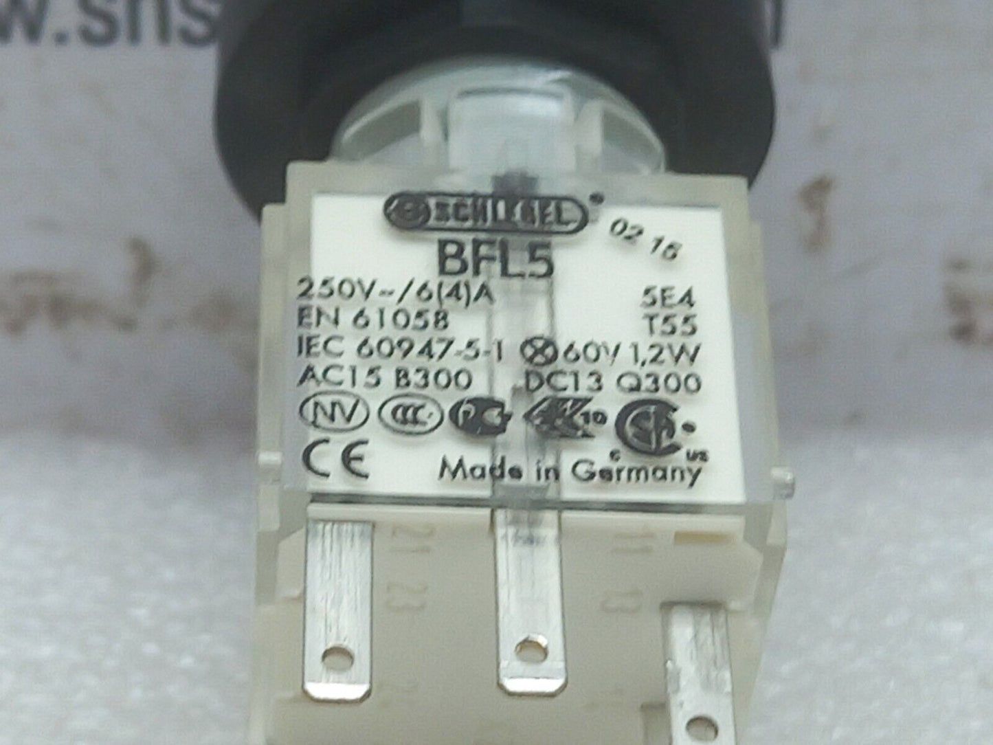 Steyrmotors 2180780-0 Assy Switch On/Off Red Schlegel BFL5