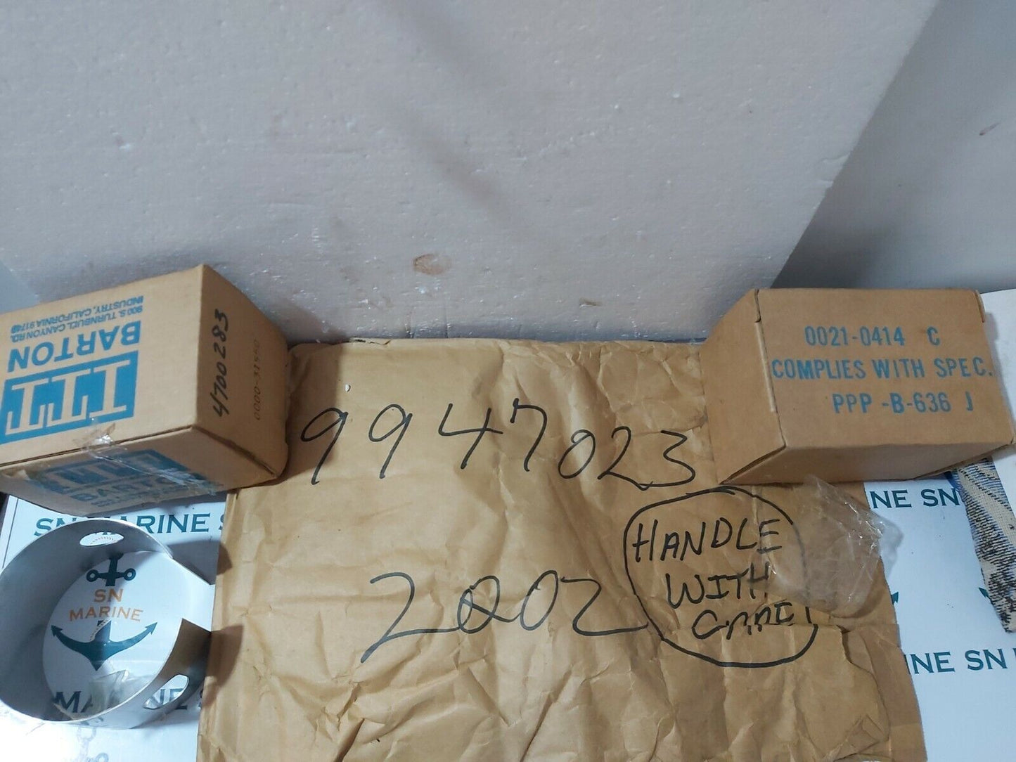 VARCO SHAFFER 99-47023 SERVICE KIT LINER & WEDGE BARTON FLOW METER PARTS