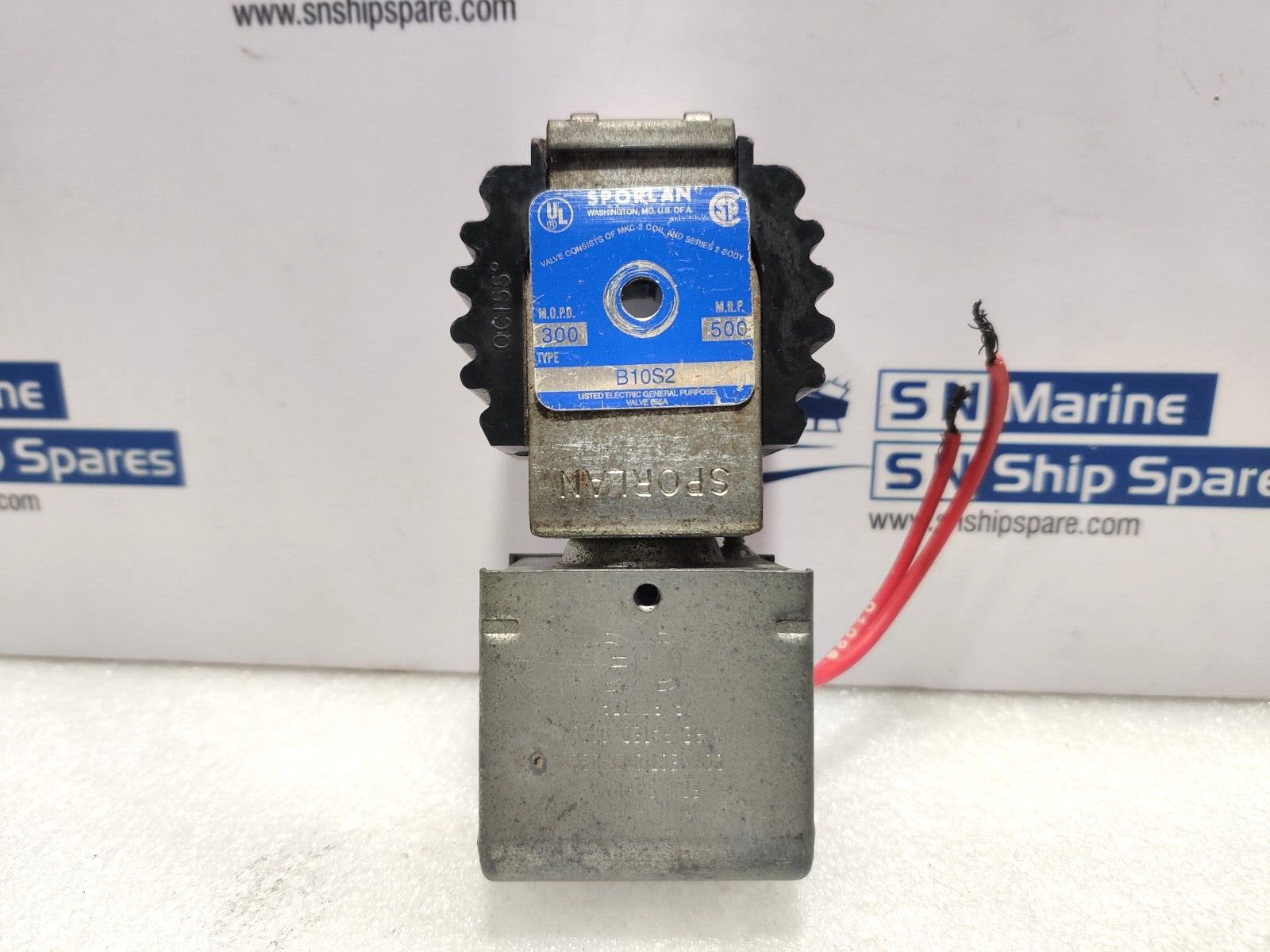 Sporlan B10S2 Solenoid Valve MKC-2 Coil 208-240V 50-60 Cycles 15 Watt 1409-H