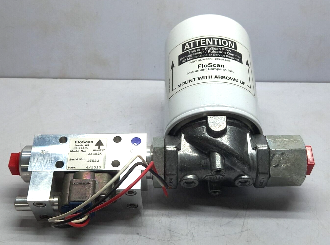 Floscan Series K Diesel Fuel Flow Monitoring System 860L3CB2K Series 8600