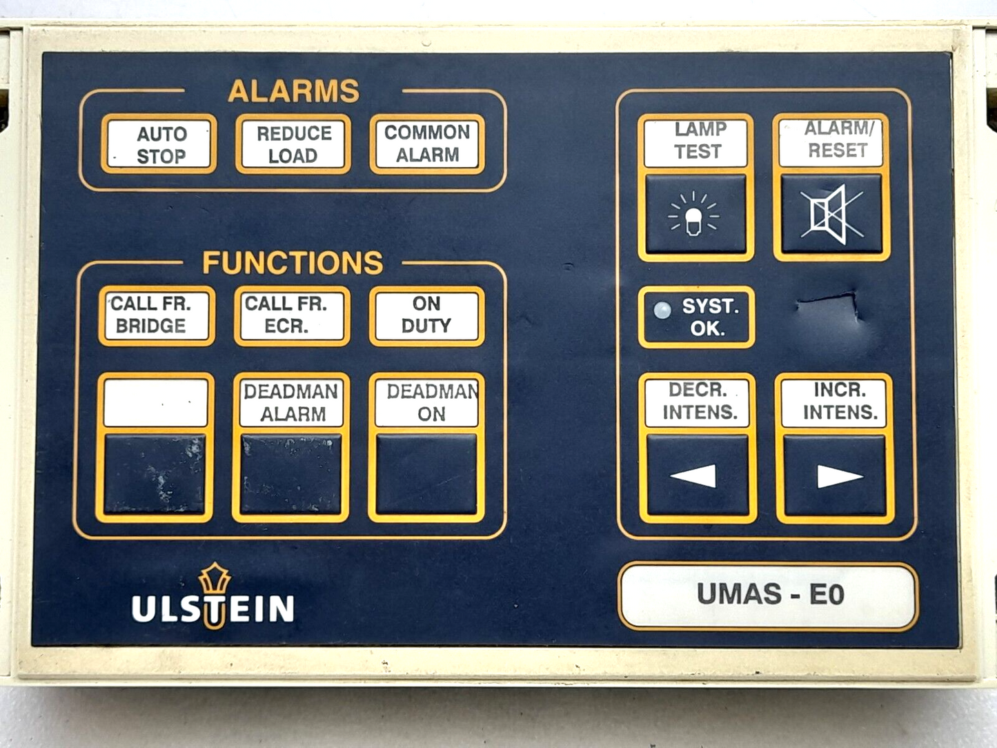 Ulstein UMAS-E0 Controller UN 925 Inst. No 5393
