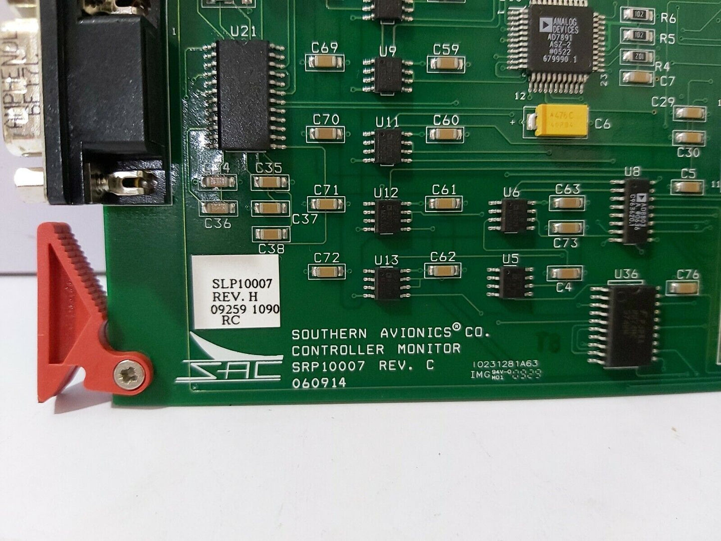 SOUTHERN AVIONICS 060914 SLP10007 REV-H 09259 1090 RC CONTROLLER MONITOR 