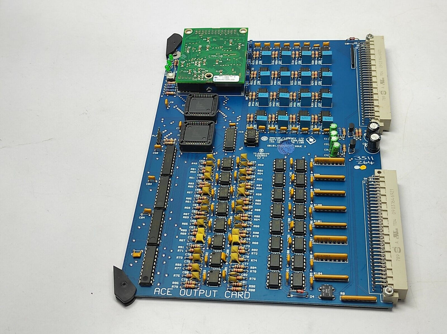 Spector Lumenex 0B101/01/3/03 Issue 3 ACE Output Card LTM-10 375-0220-51 Rev A