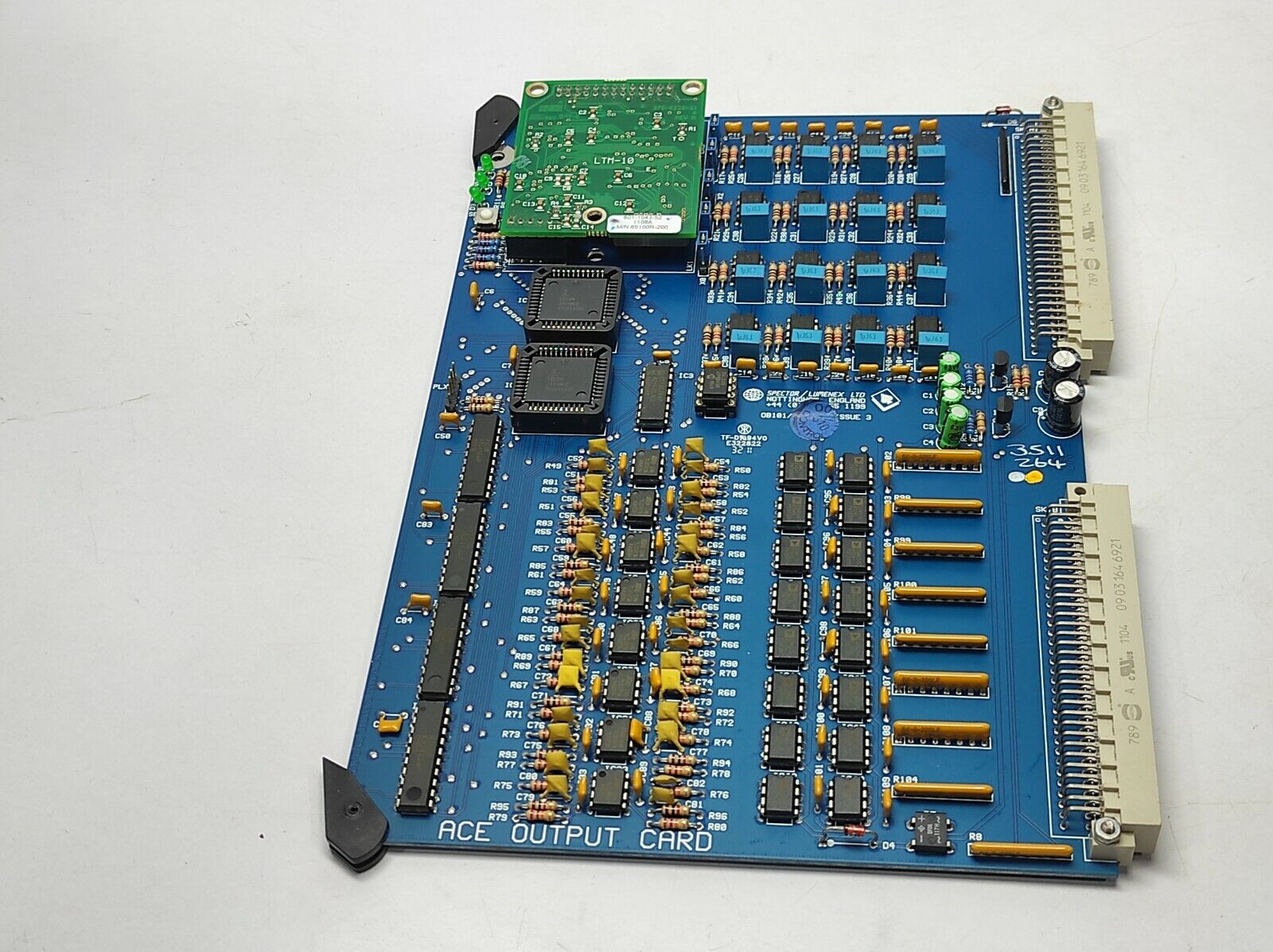 Spector Lumenex 0B101/01/3/03 Issue 3 ACE Output Card LTM-10 375-0220-51 Rev A