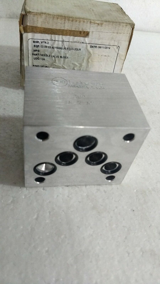 Sun Hydraulics Needle valve block DBP IAL2-A2