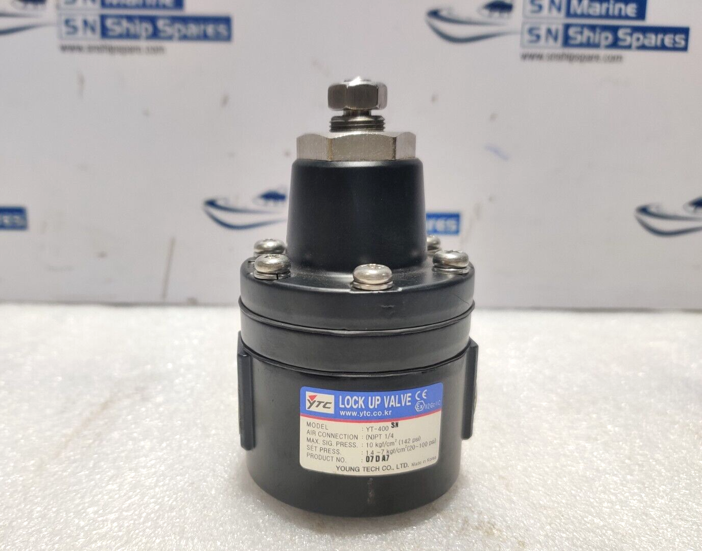 Young Tech YT-400SN Lock UP Valve ¼ NPT 10kgf/CM2 (142Psi) 07DA7