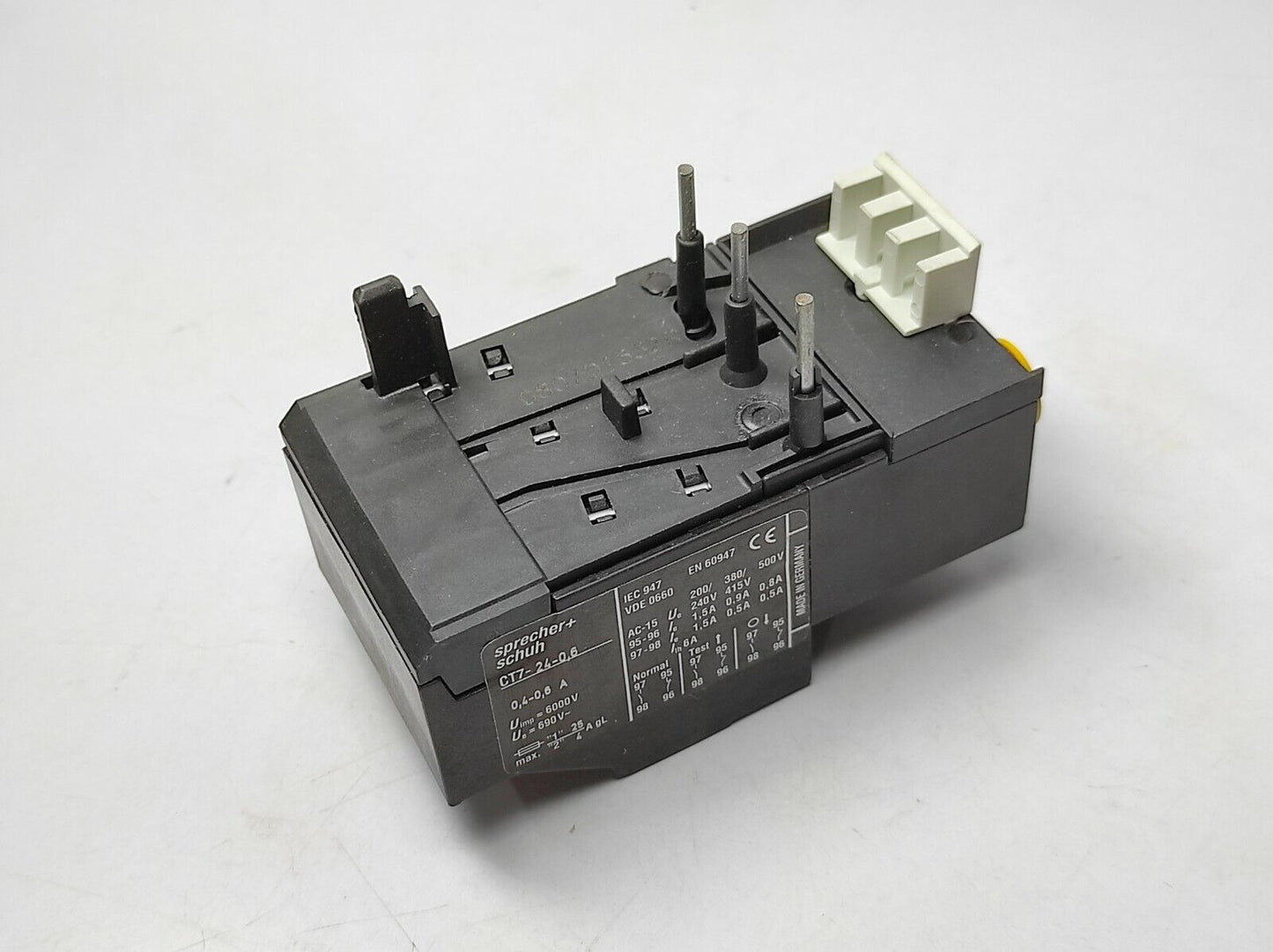 Sprecher Schuh CT7-24-0.6 Thermal Overload Relay CT7-24