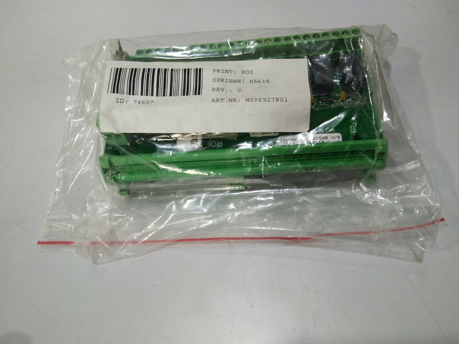 WARTSILA W006927801 PRINTCARD LMT-CS2510 LMT-CS LMT-CS2510/T08400-1 ROI LIPS