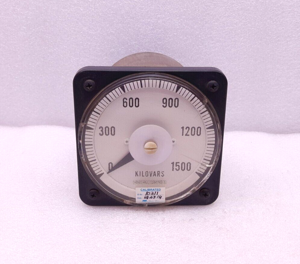 Yokogawa 103111FATC7PYF DB40 Ammeter 0-1MADC 0-1500 Kilovars