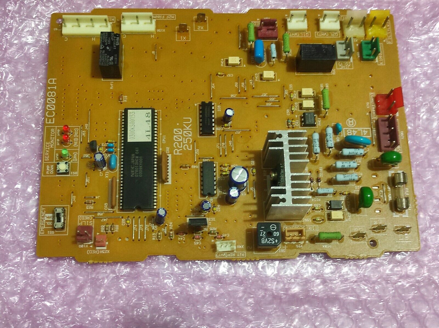Daikin 1245705 PCB EC0081 EC0081A R200 250KU