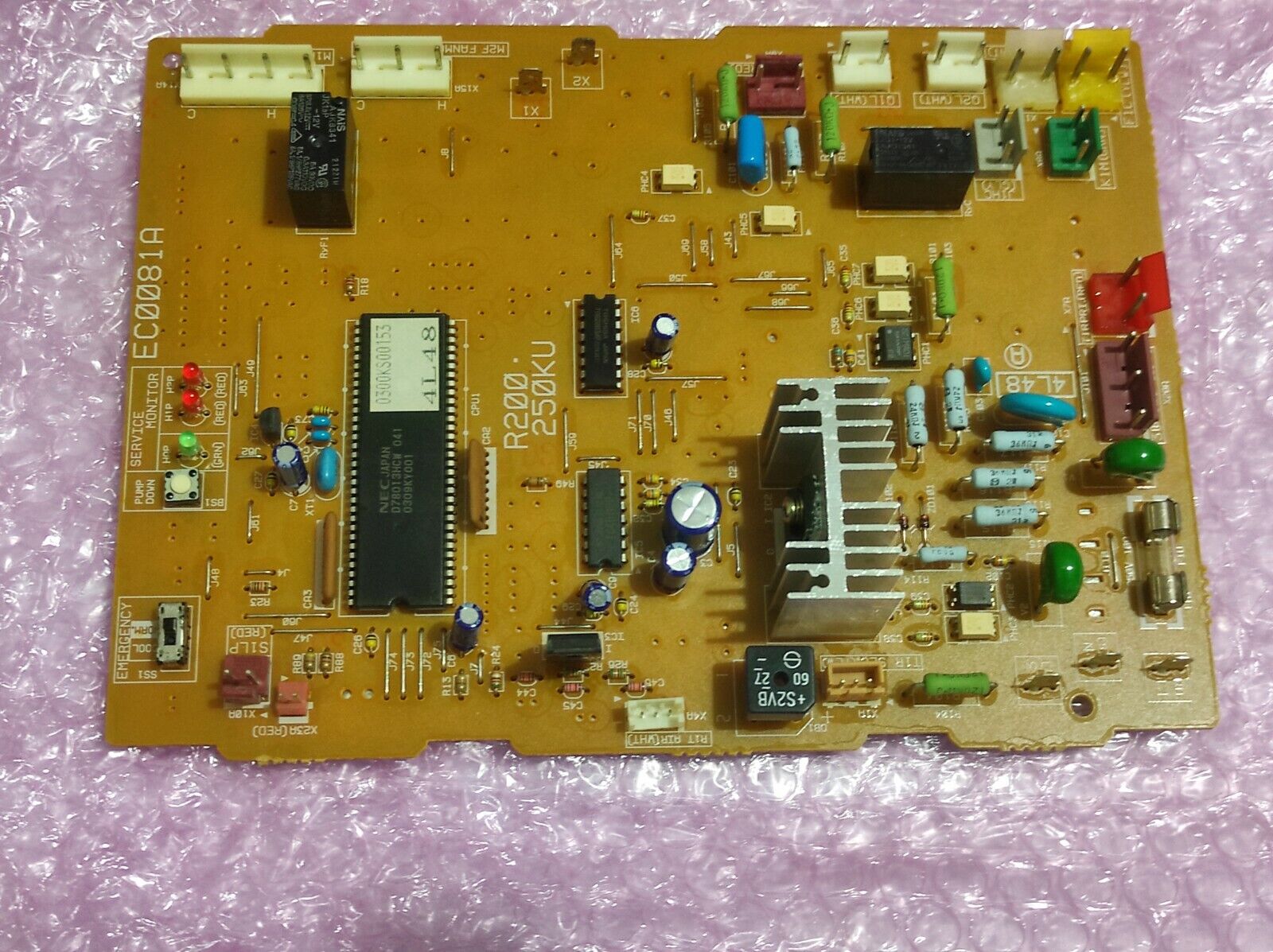 Daikin 1245705 PCB EC0081 EC0081A R200 250KU