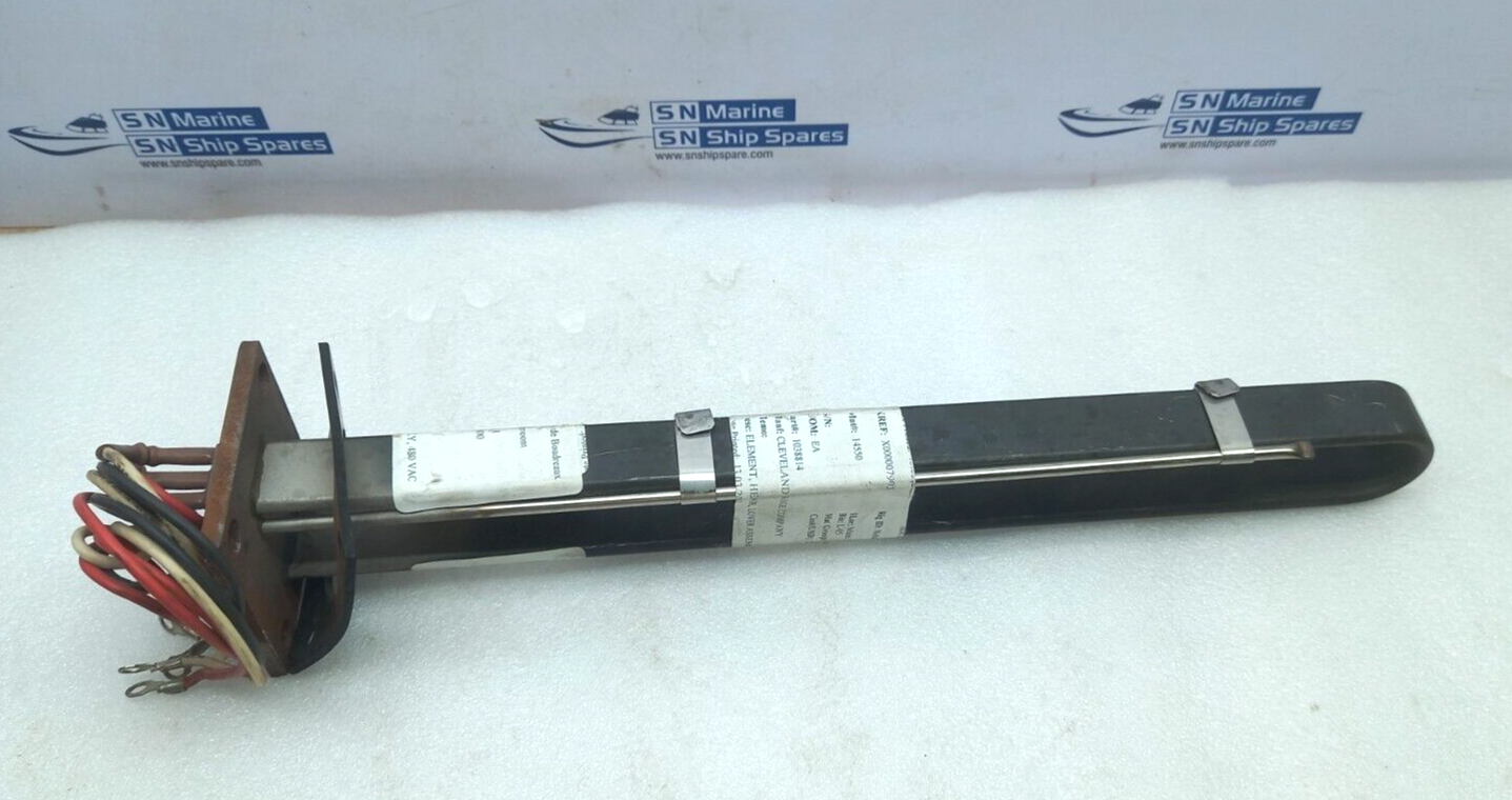 Watlow U2-29-185-3 Heating Element 480V 8KW Clevel And Range 1038814