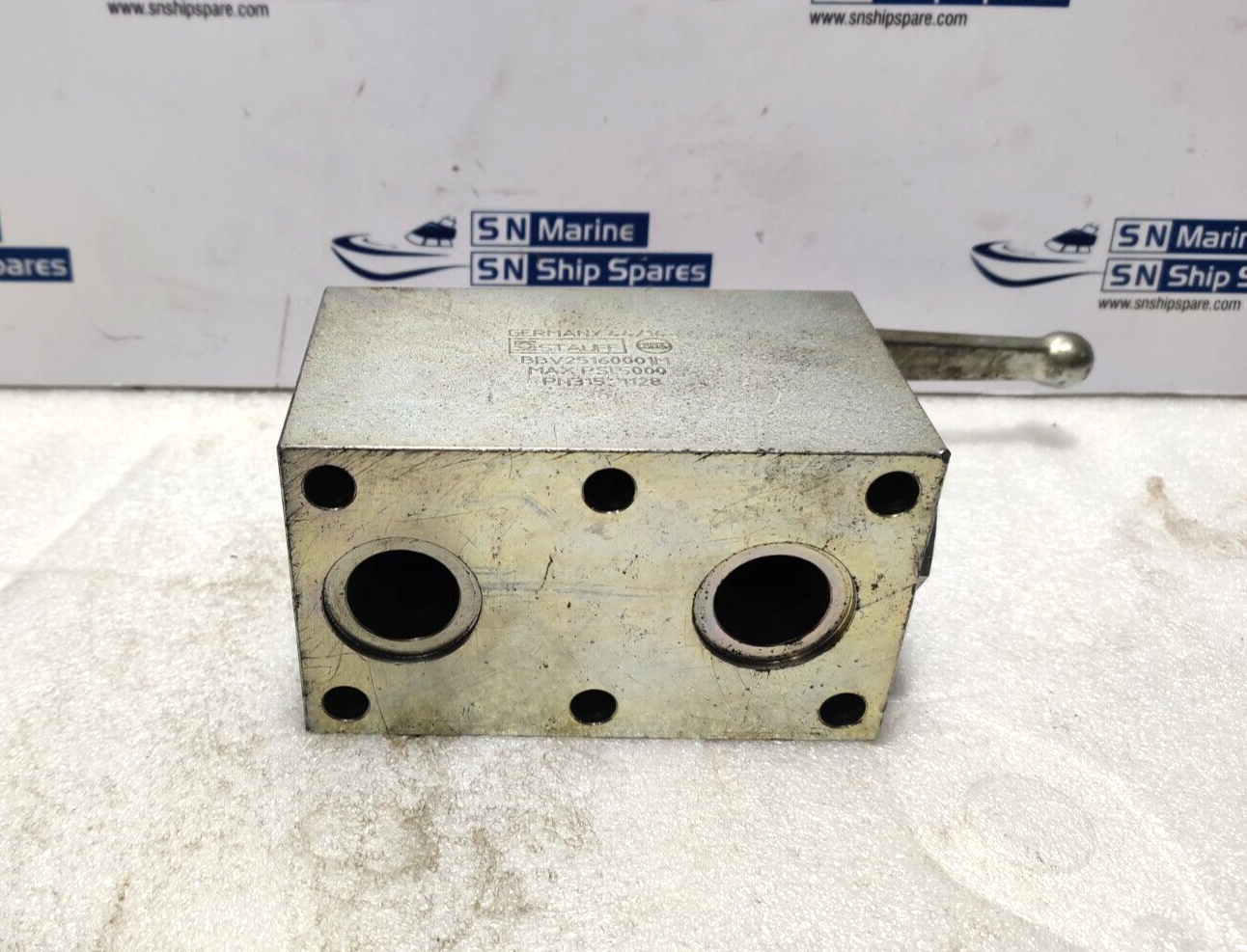 Stauff BBV25160001M High Pressure Ball Valve Max 5000Psi (1)