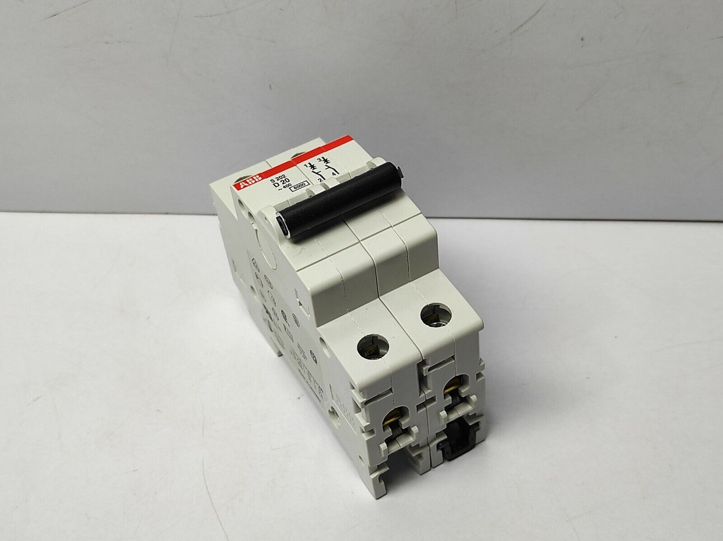 ABB GB10963 Circuit Breaker S202 D 20 2CD S252 001 R0201 2-Pole 