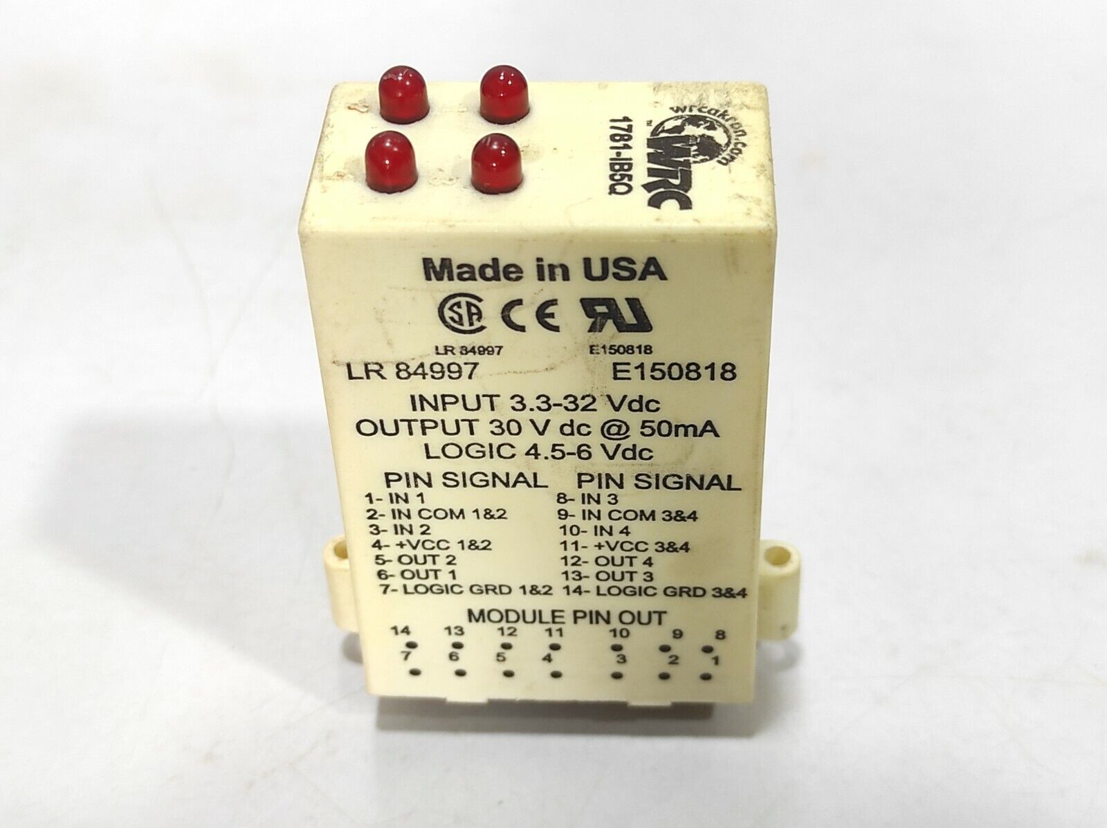 WRC 1781-IB5Q Solid State Relay 1781IB5Q
