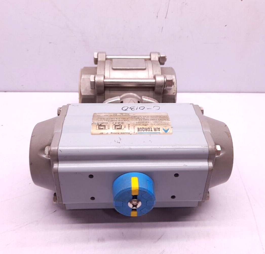 Air Torque AT201 D B F05/F07-N-D-17 Actuator With Series 77 DN 50-2” Ball Valve
