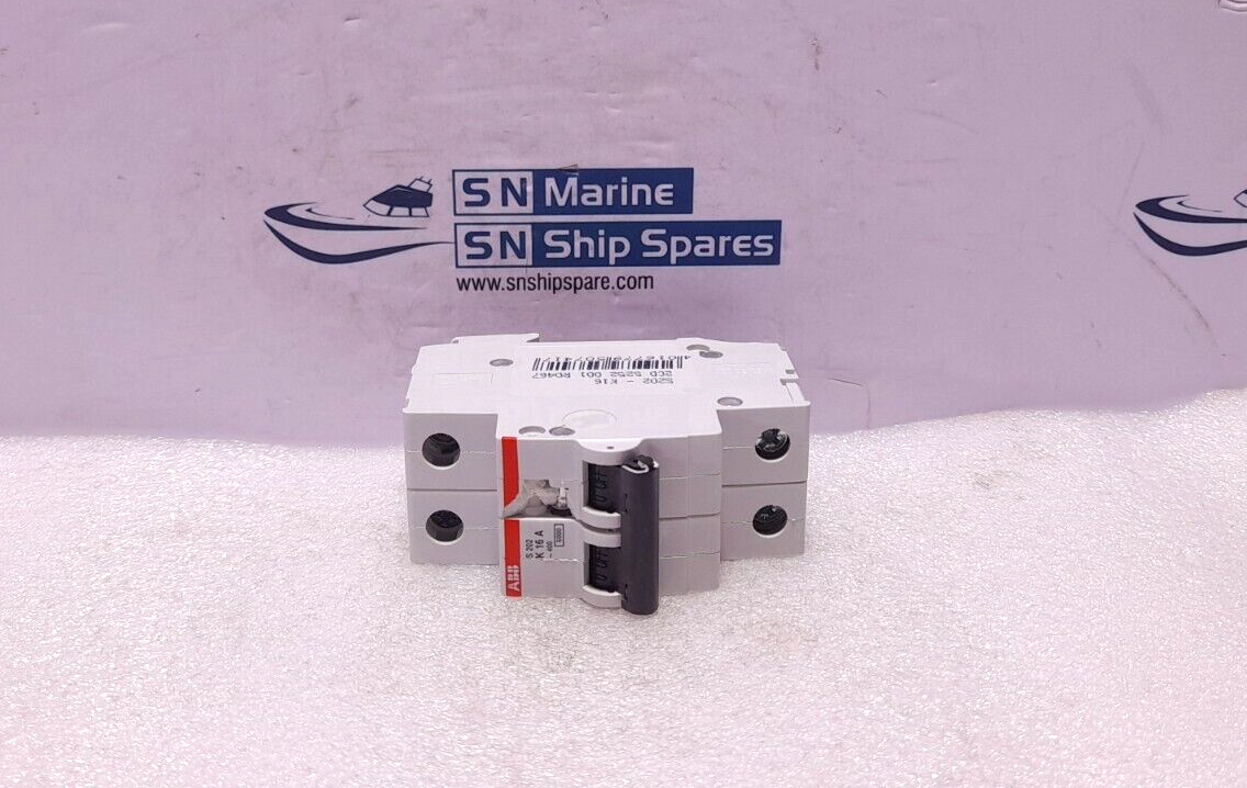 ABB S202-K16 Circuit Breaker Muniature 16A