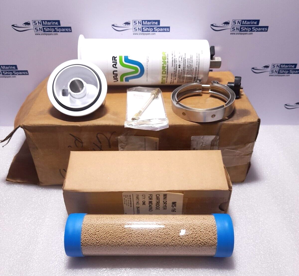 Van Air System MD-4/IND Air Dryer 38-0124 With Cartridge MS16 26-0889