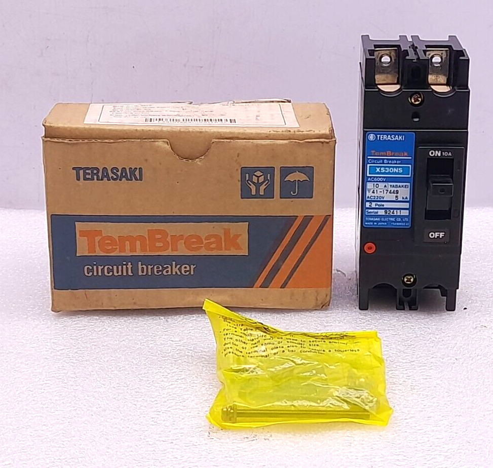 Terasaki XS30NS TemBreak 10A 2P Circuit Breaker