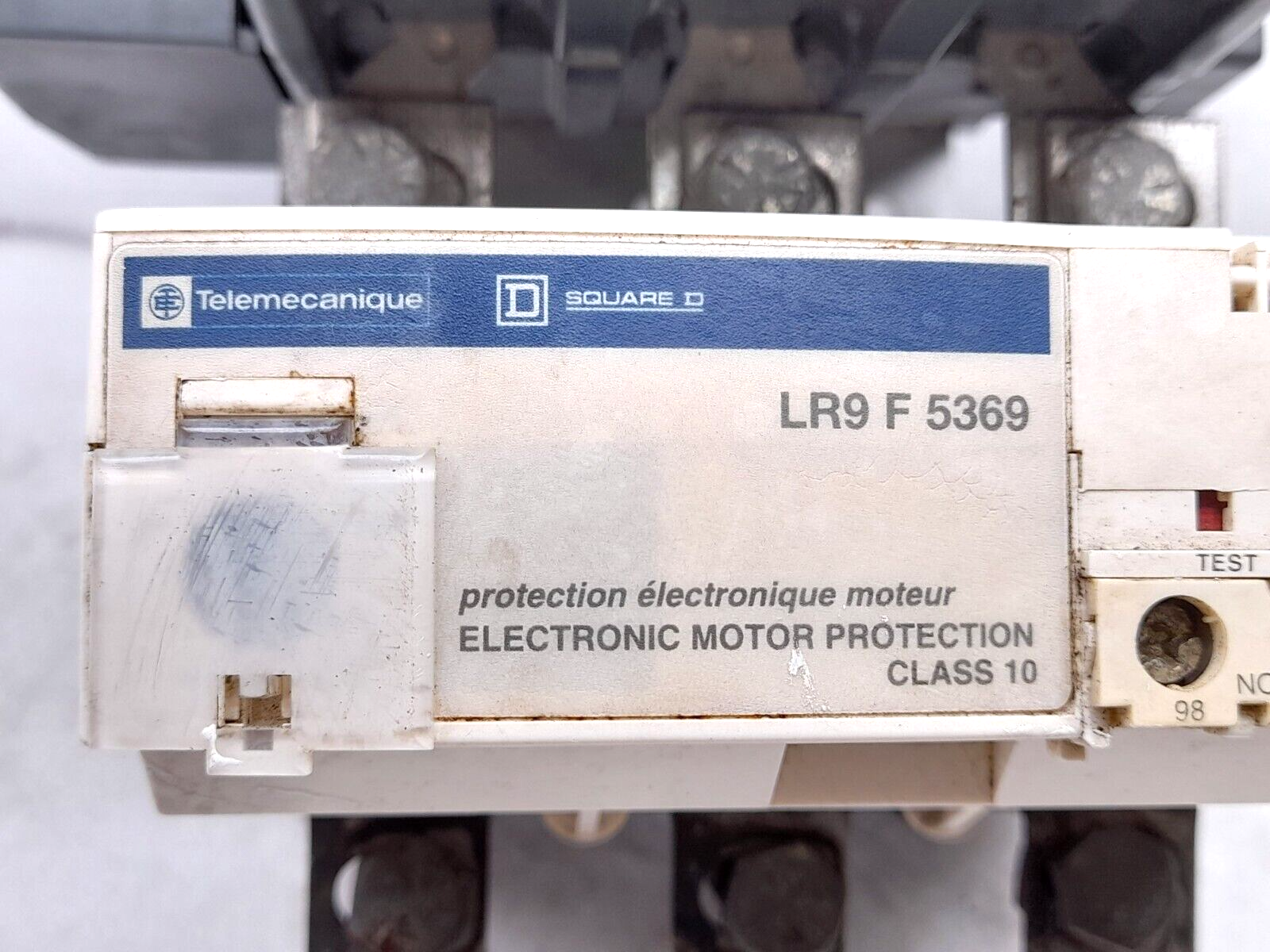 Telemecanique LC1 F150 Contactor 95V50Hz 115-120V60Hz & LR9F5369 Relay 90-150A