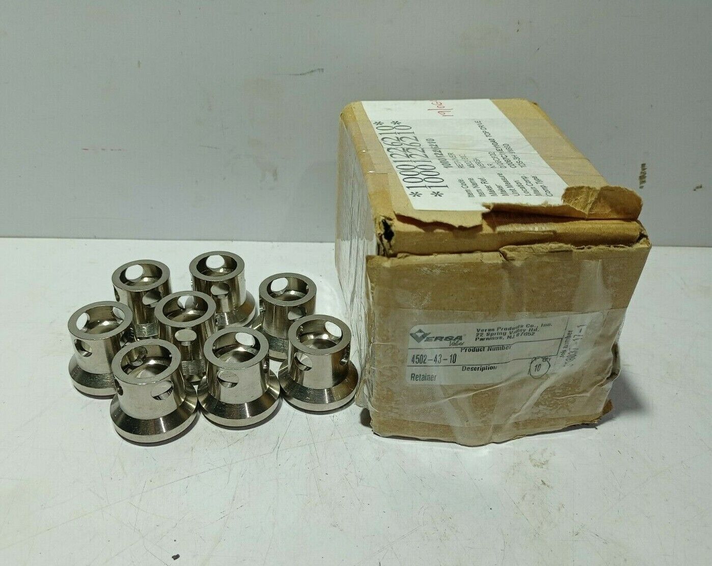 Versa 4502-43-10 Retainer 45024310 - 8PCs Lot