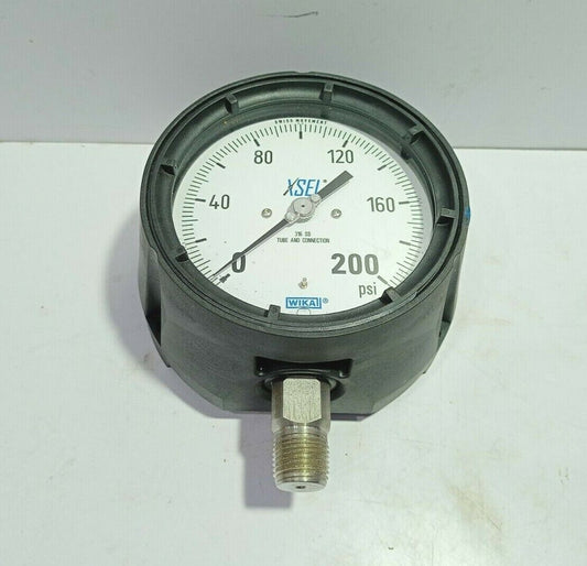 Wika 232.34 4.5” / 9834850 Pressure Gauge 200PSI ½“ NPT LM